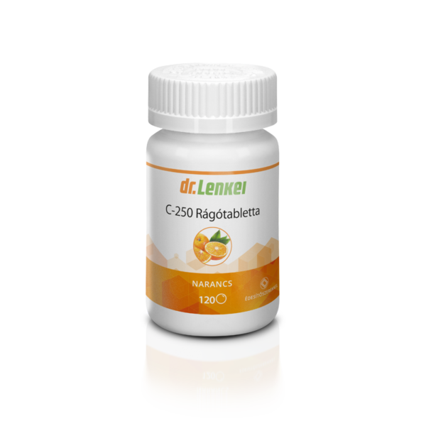 C vitamin rágótabletta 250 mg 120 db