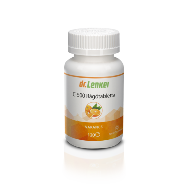 C vitamin rágótabletta 500 mg 120 db