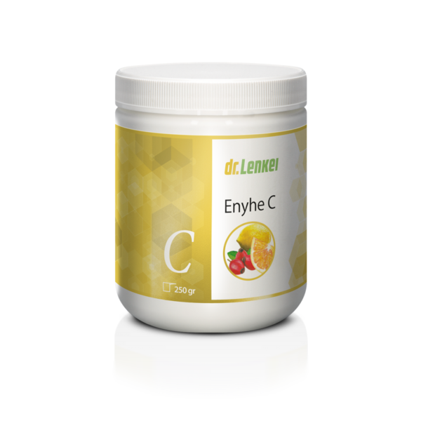 Enyhe-C adagolható por nem forró ételbe, italba keverhető formában