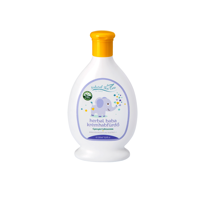 Herbal Baby Cream Bubble Bath Dr. Lenkei Health Culture