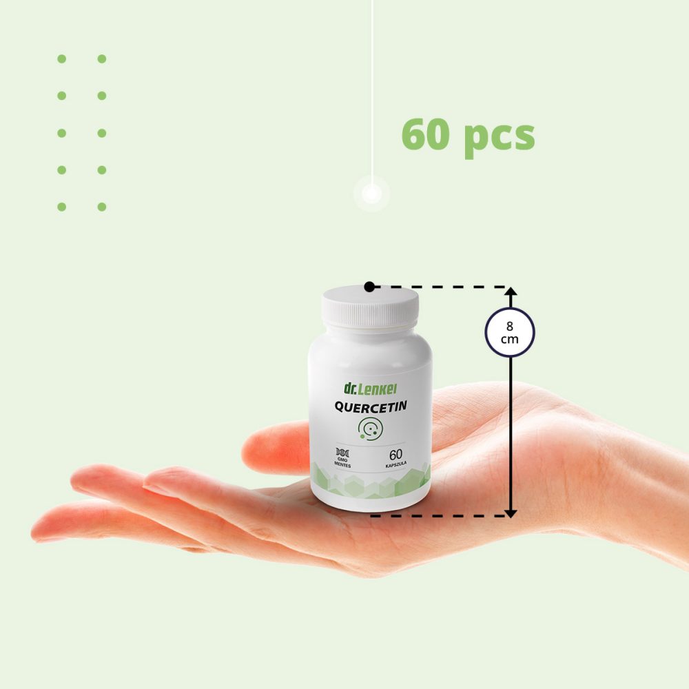 Pure Nutrition Quercetin Supplement 500mg - 30 Capsules | High Purity