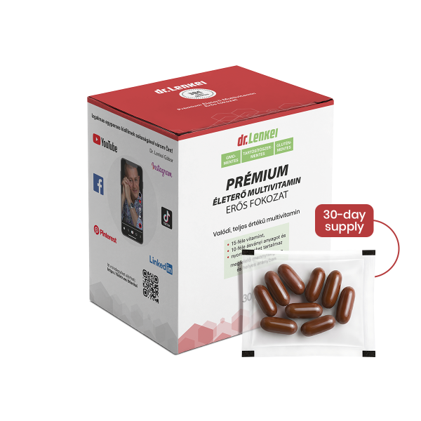 Premium Basic Vitality Multivitamin softgel capsule - Dr. Lenkei